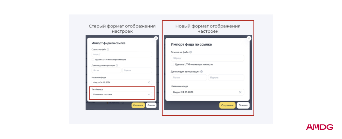 Обновление фида в Яндекс Директе